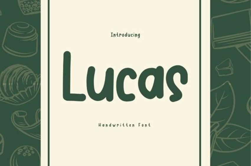 Lucas Handwritten Font