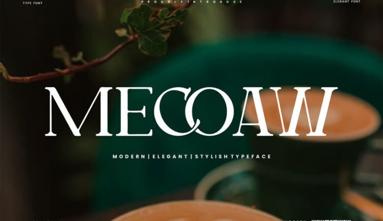 Mecoaw Font