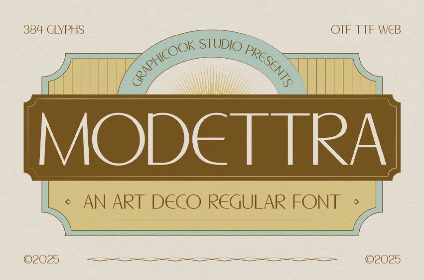 Modettra Font