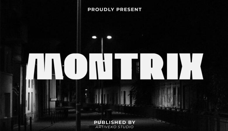 Montrix Font