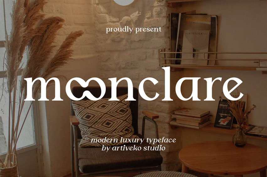 Moonclare Font