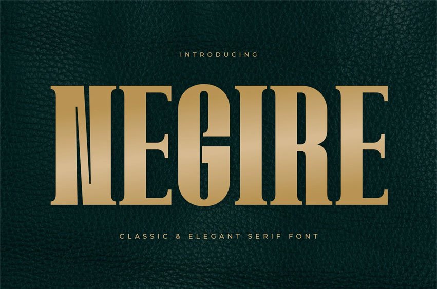 Negire Font