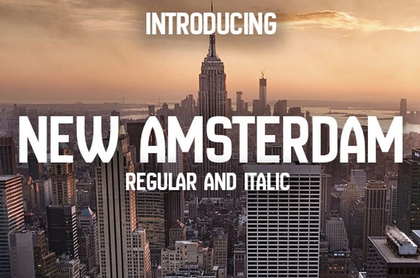 New Amsterdam Font