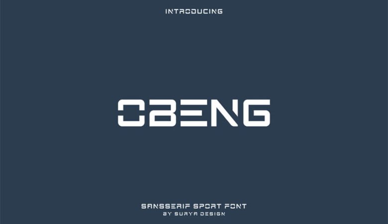 Obeng Font