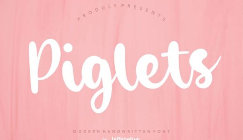 Piglets Font