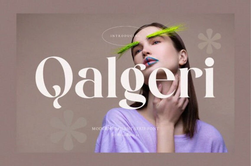 Qalgeri Font