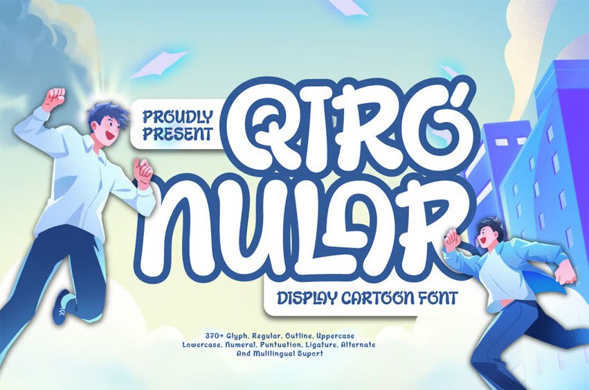 Qiro Nular Font