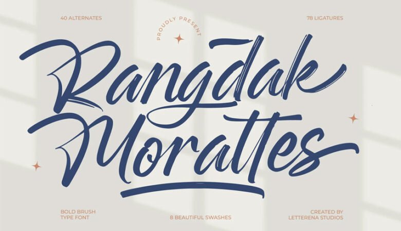 Rangdak Morattes Font