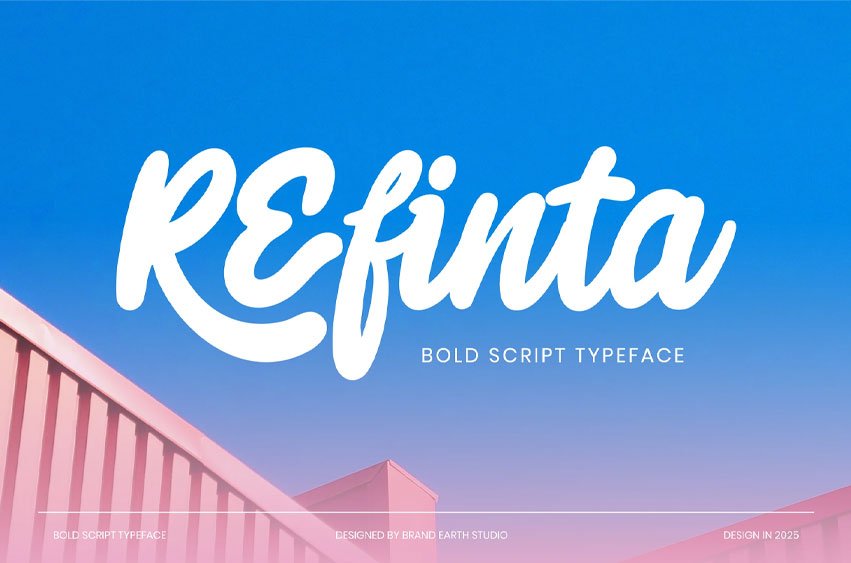 Refinta Script Font