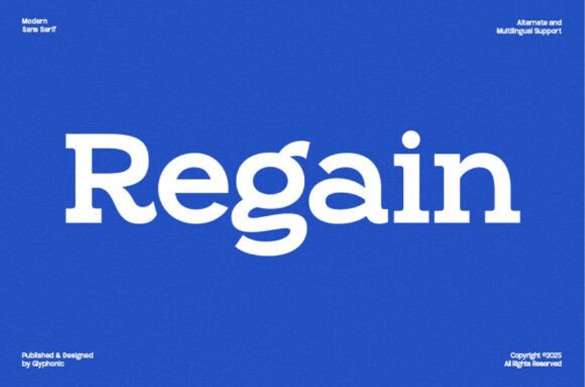 Regain Font
