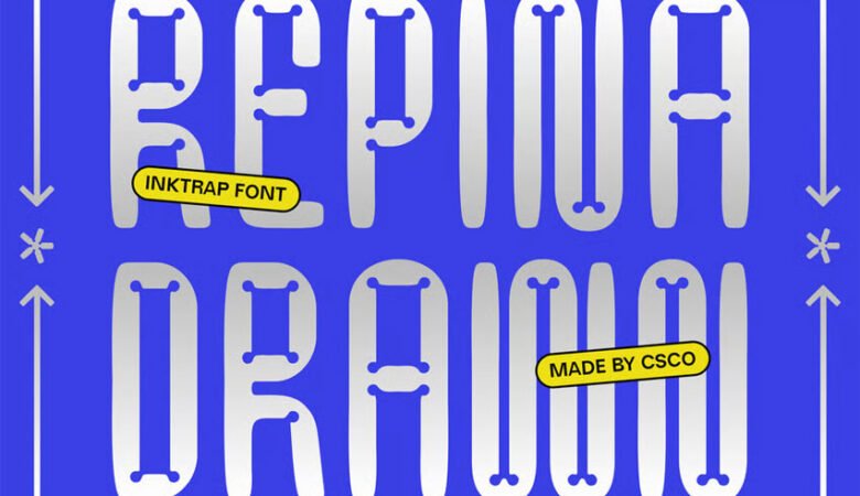 Repina Drawn Font
