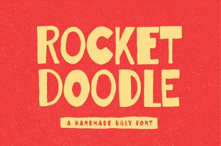 Rocket Doodle Font