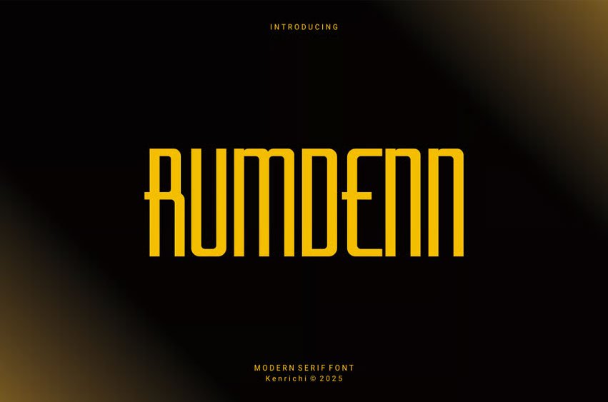 Rumdenn Font
