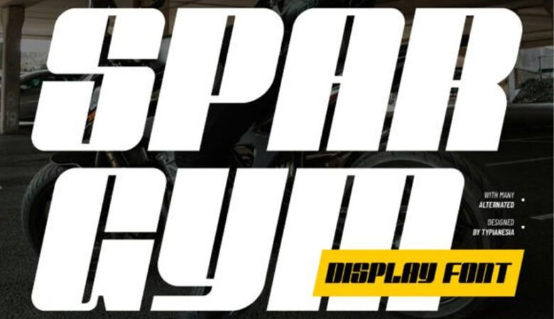 Spargym Font