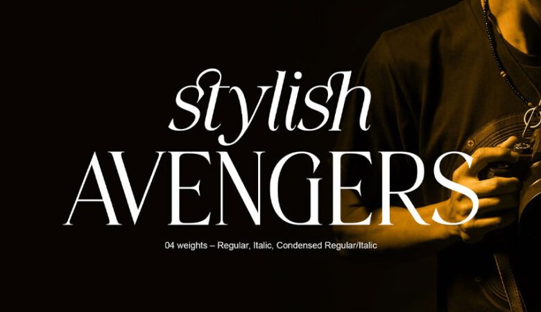 Stylish Avengers Font