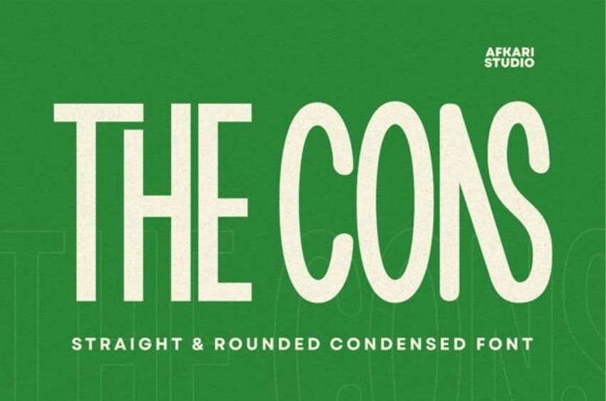 The Cons Font