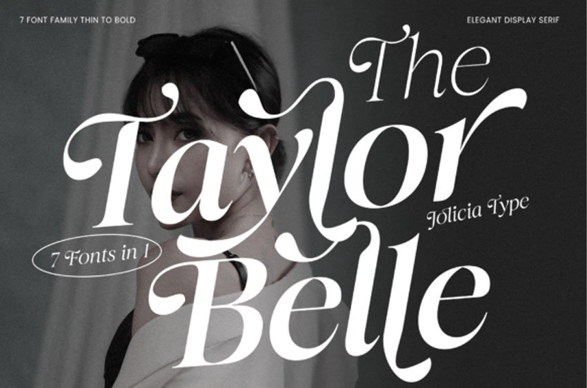 The Taylor Belle Font