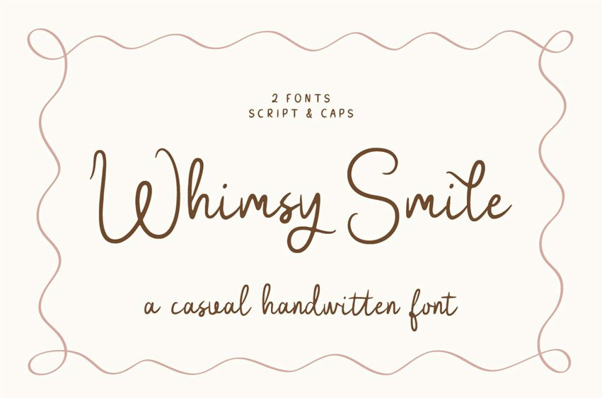 Whimsy Smile Font