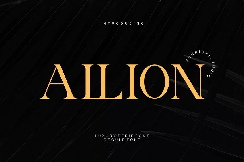 Allion Font
