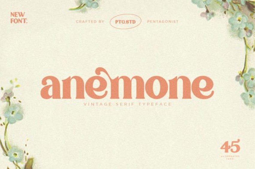 Anemone Font