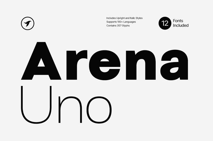 Arena Uno Font