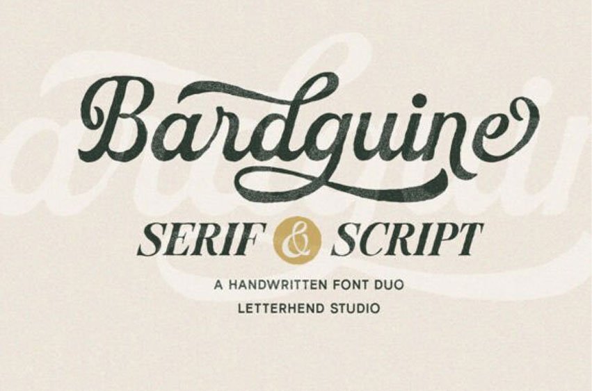 Bardguine Font