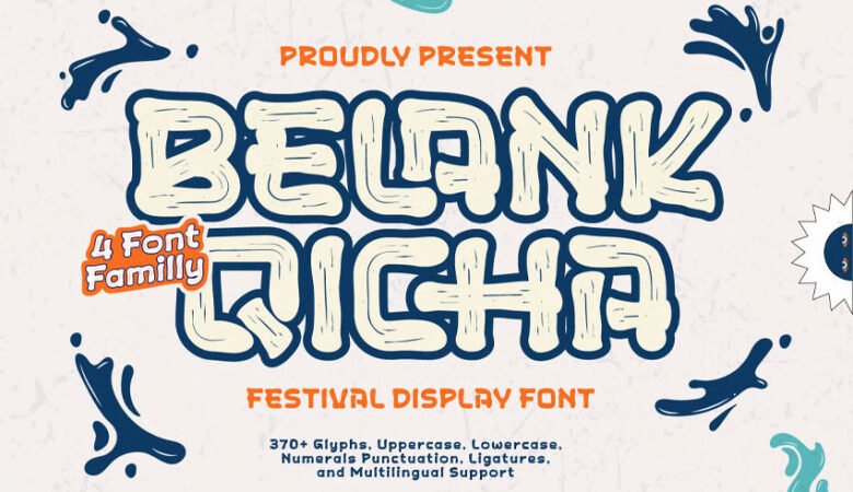 Belank Qicha Font