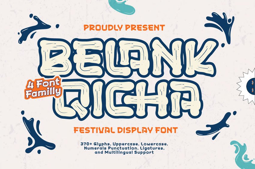 Belank Qicha Font