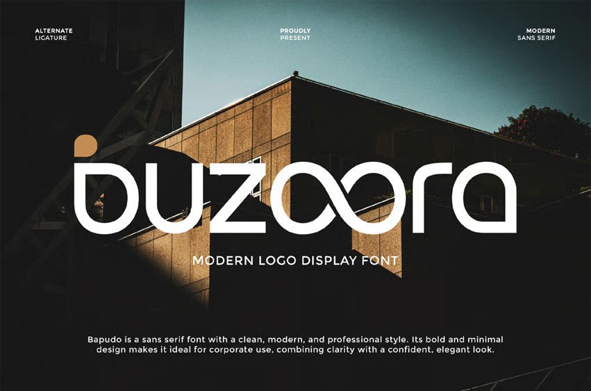 Buzoora Font