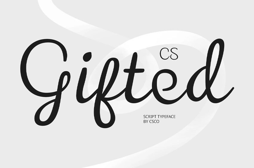 CS Gifted Font