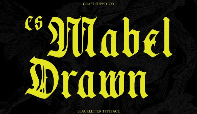 CS Mabel Drawn Font