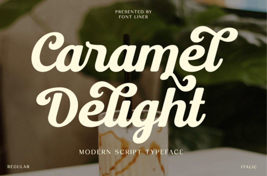 Caramel Delight Font