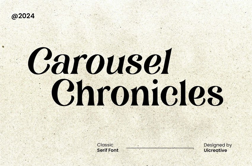 Carousel Chronicles Font