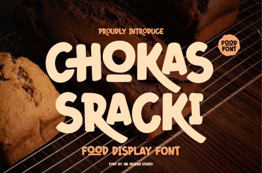 Chokas Sracki Font