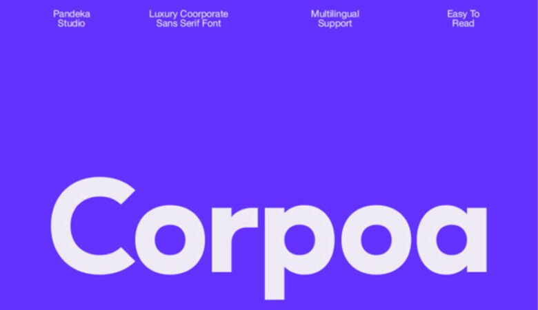 Corpoa Font