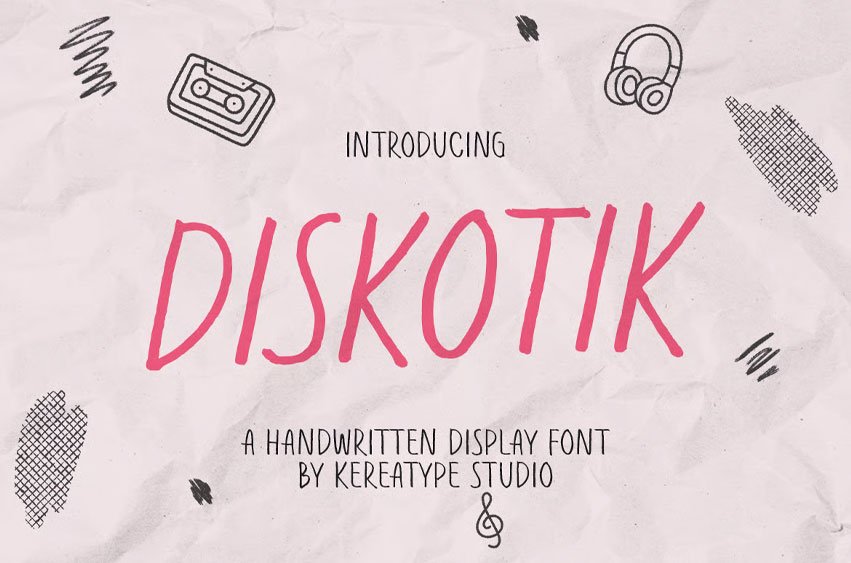 Diskotik Font