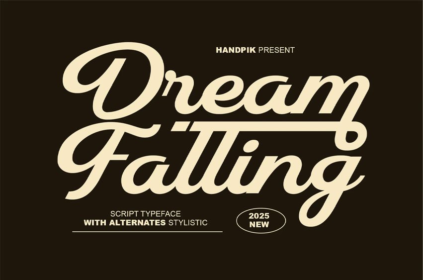 Dream Falling Font