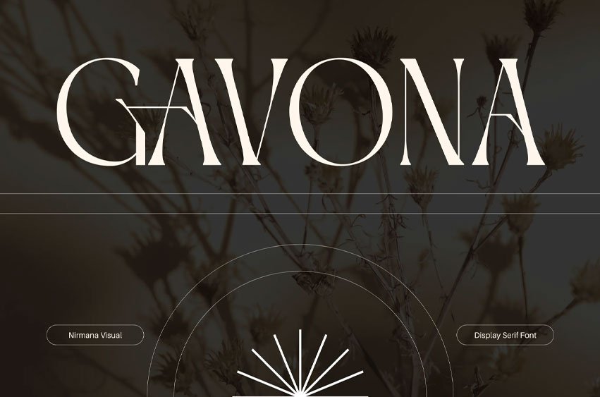 Gavona Font