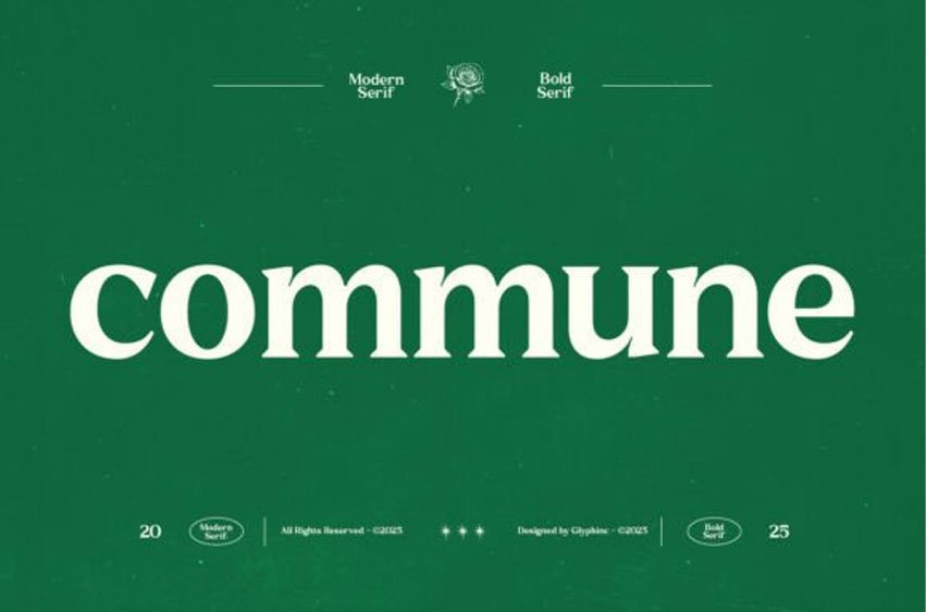 Gc Commune Font