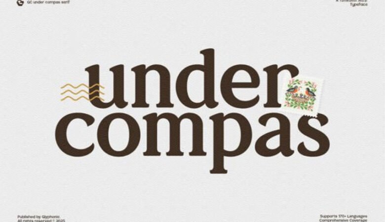 Gc Under Compas Font
