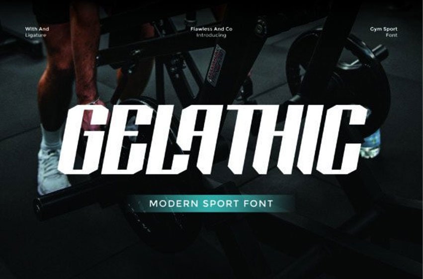Gelathic Font