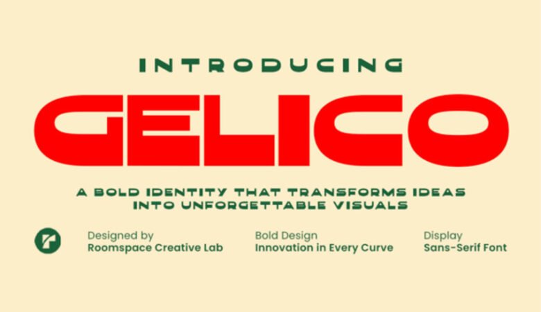 Gelico Regular Font