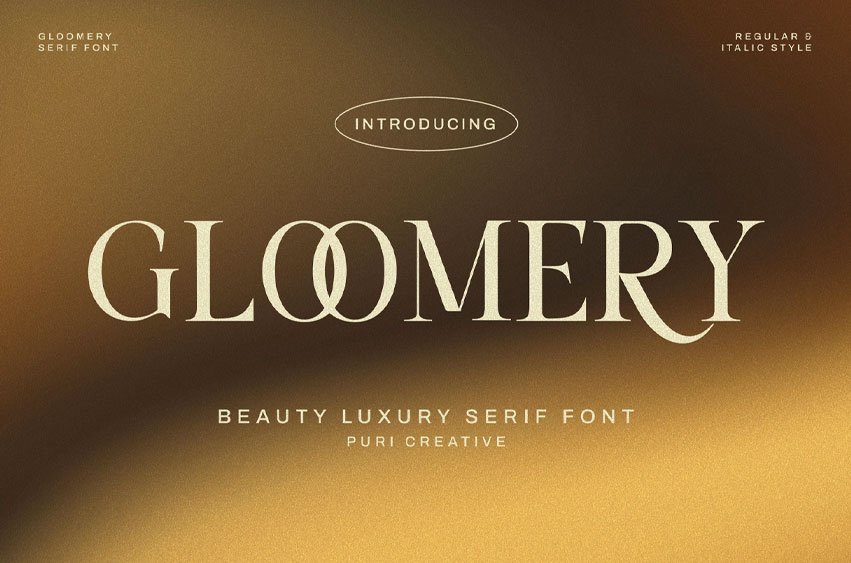 Gloomery Font