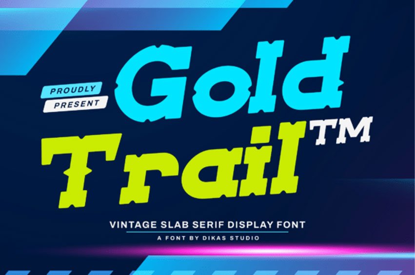Goldtrail Regular Font