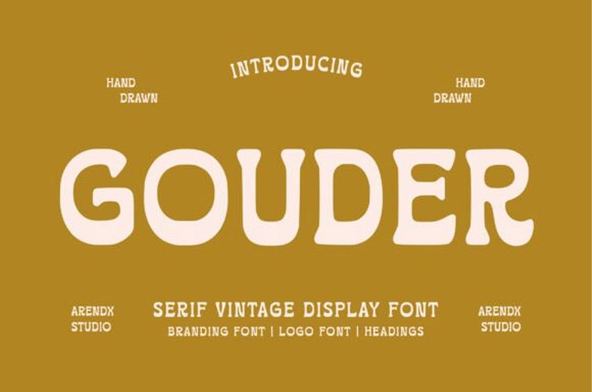 Gouder Font