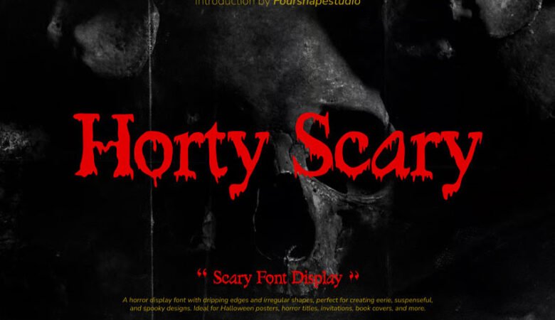 Horty Scary Font