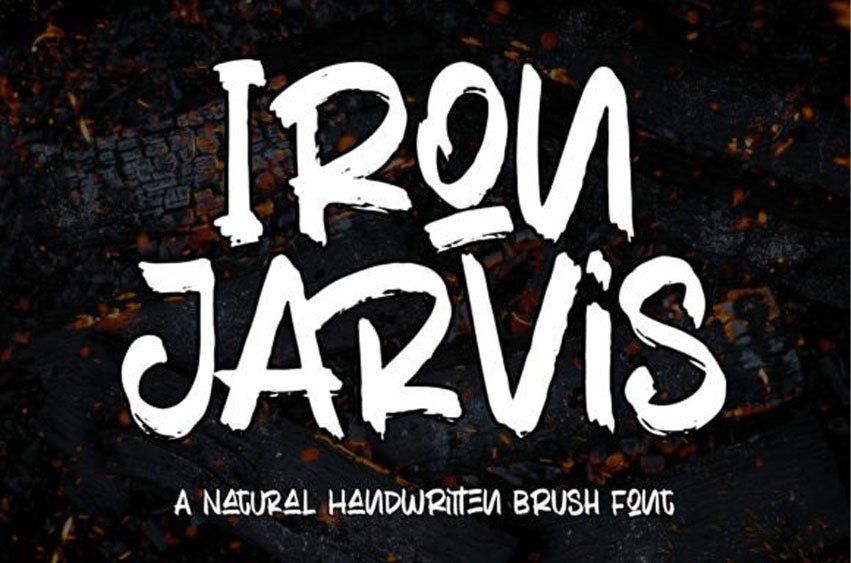 Iron Jarvis Font