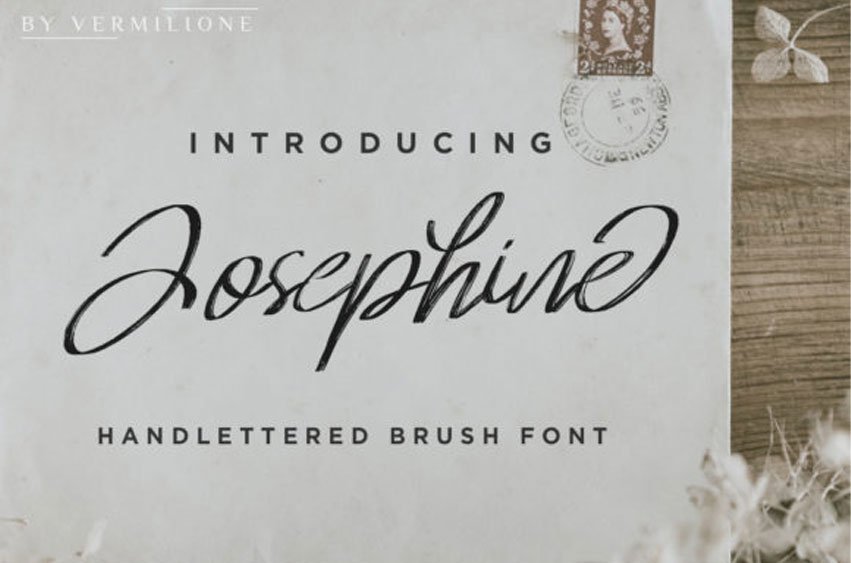 Josephine Handlettered Font
