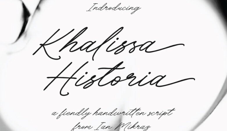 Khalissa Historia Font