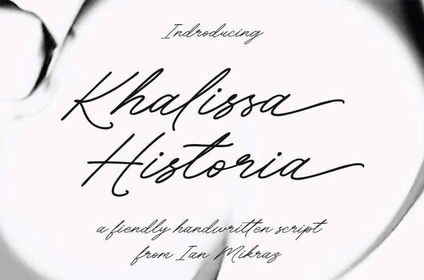Khalissa Historia Font